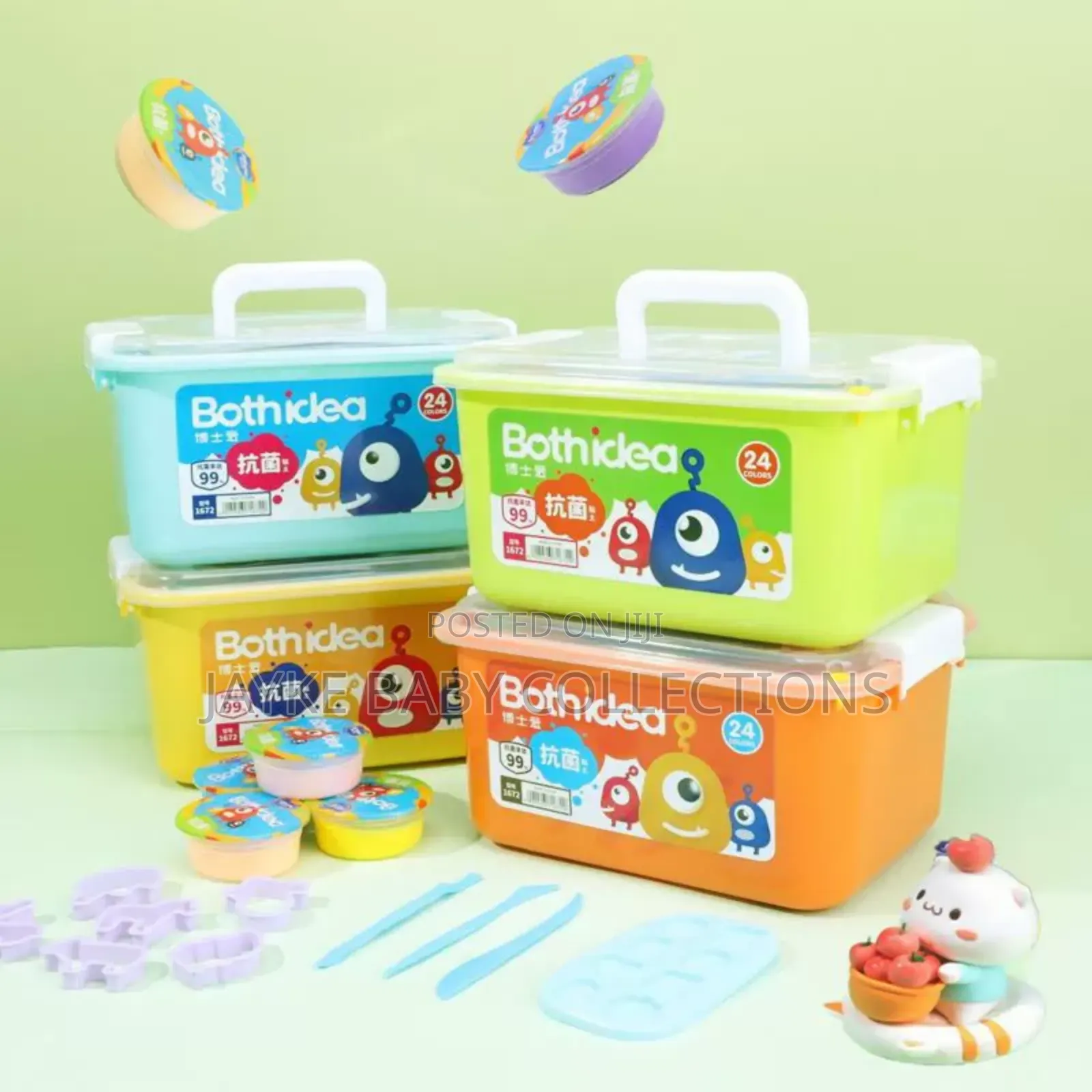 Colorful Non-Toxic Modeling Clay /Playdough for Kids Crafts