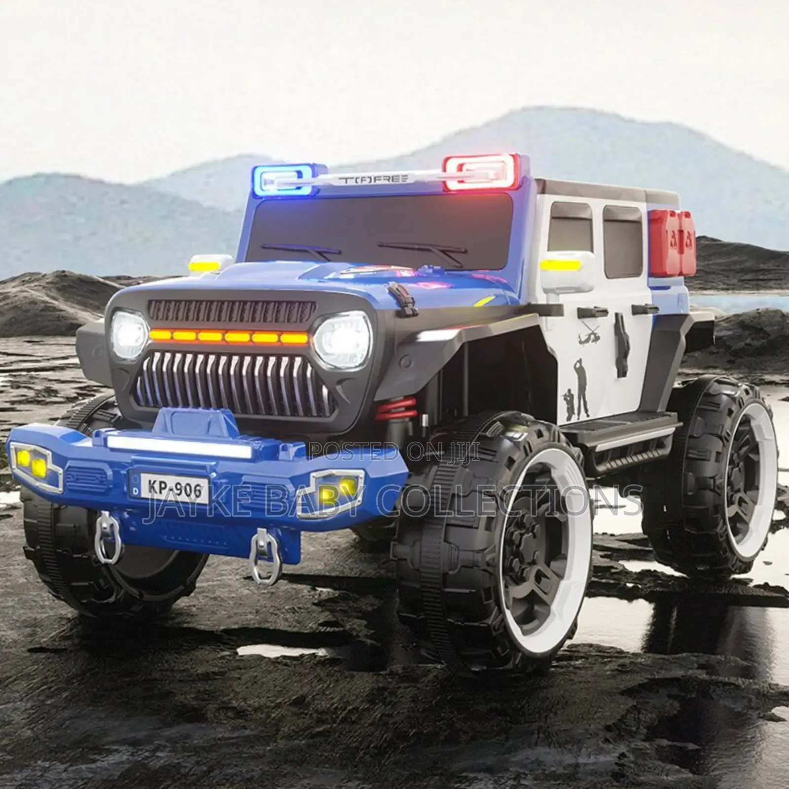 Kp-906 Electric Kids Jeep Ride-on Car 12v