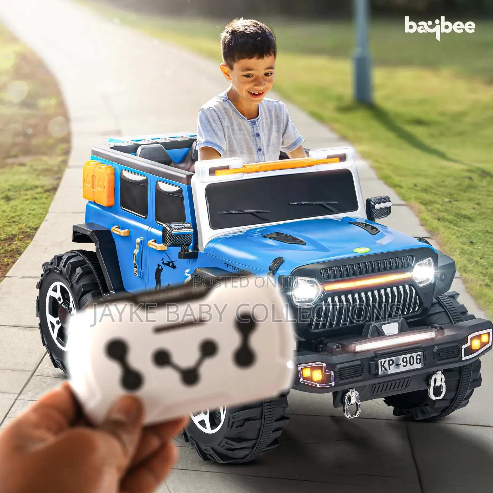 Kp-906 Electric Kids Jeep Ride-on Car 12v