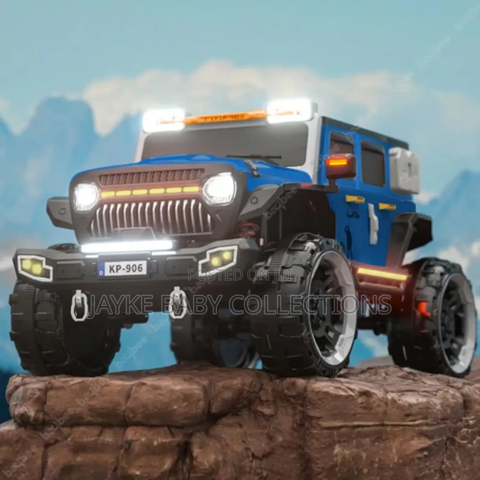 Kp-906 Electric Kids Jeep Ride-on Car 12v