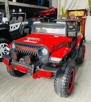Red Kids Electric Ride-on Jeep Car 12v