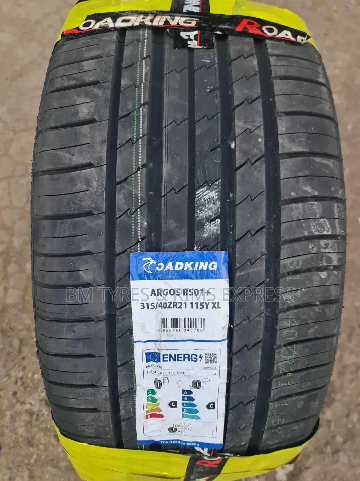 315 /40 R21 Roadking Tyres.