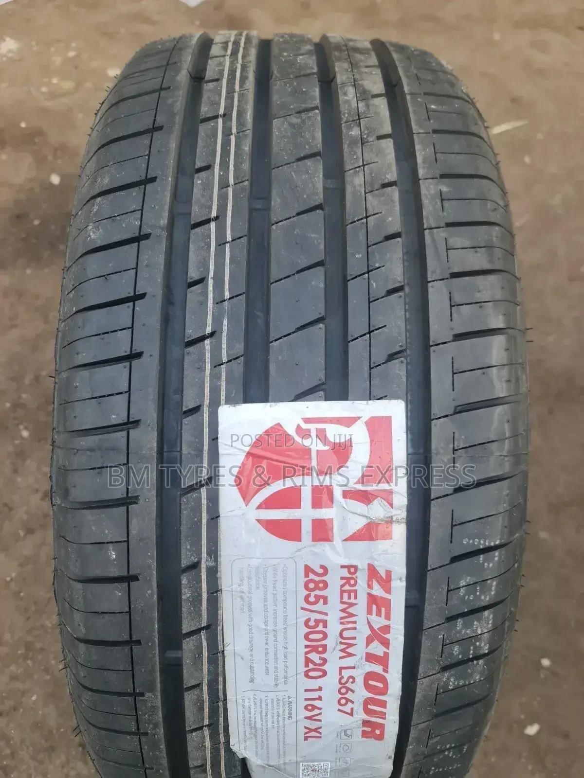 285 /50 R20 Zextour Tyres (Highway) Ls667.