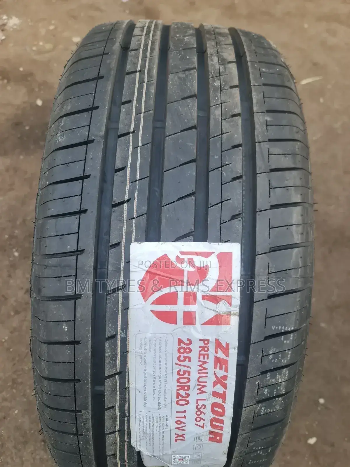 285 /50 R20 Zextour Tyres (Highway) Ls667.