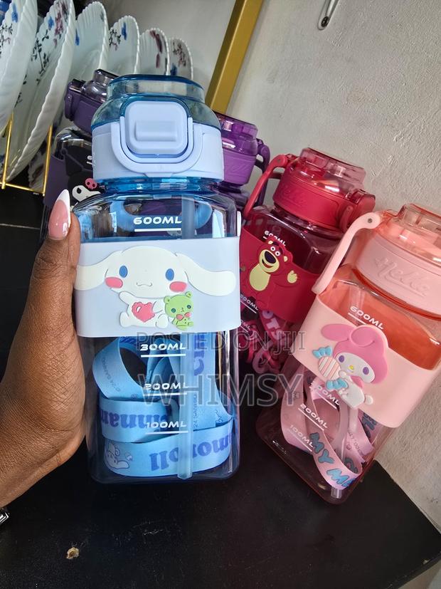 600 Ml Cute Kids Water Bottles - thumbnail 3