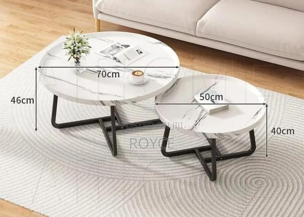 2 in 1 Minimalist Nesting Tables - main view