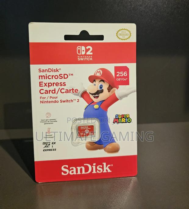 Expansion Card for Nintendo Switch 2 256gb