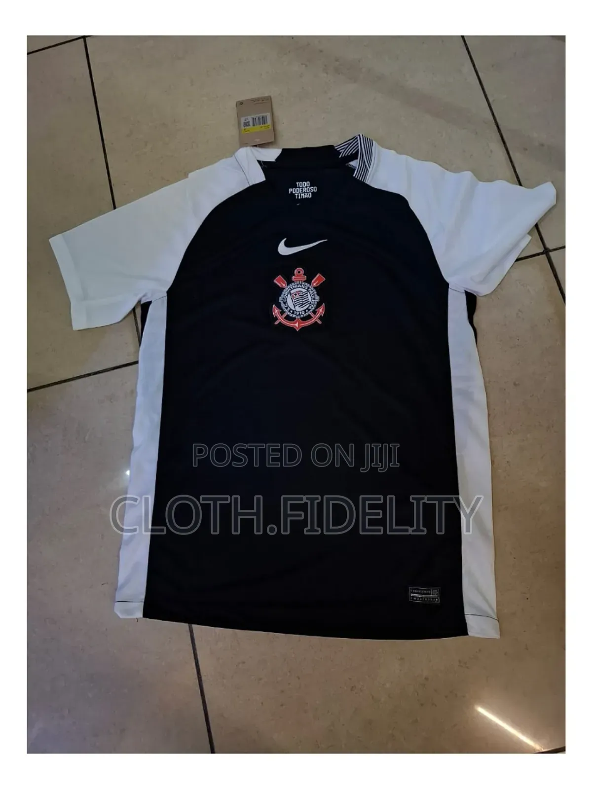 Corinthians Home Soccer Jersey 25/26