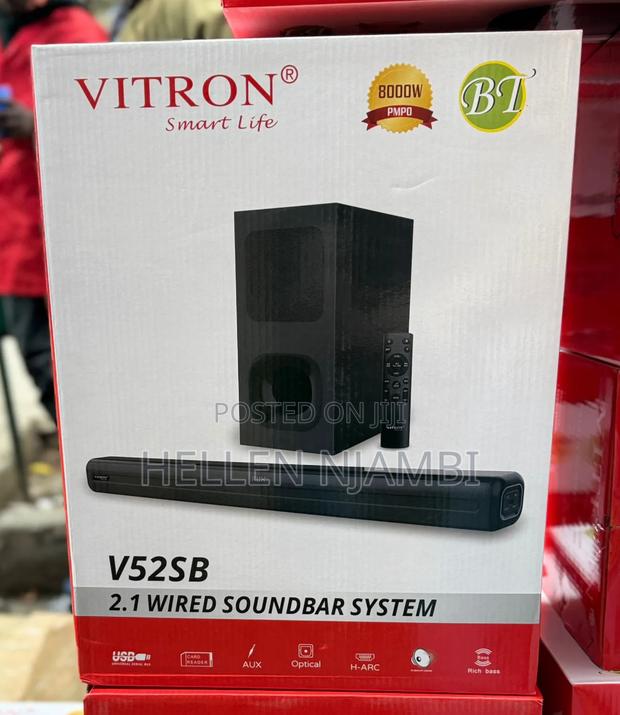 Vitron V52sb 2.1ch Soundbar System - main view