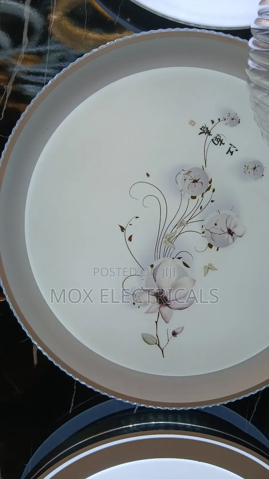 Crystal Plate Wall Ceiling Light