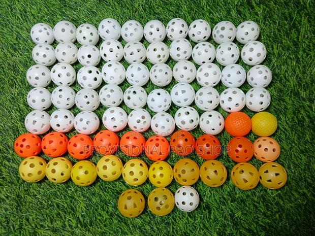 Plastic Indoor Golf Balls - main view