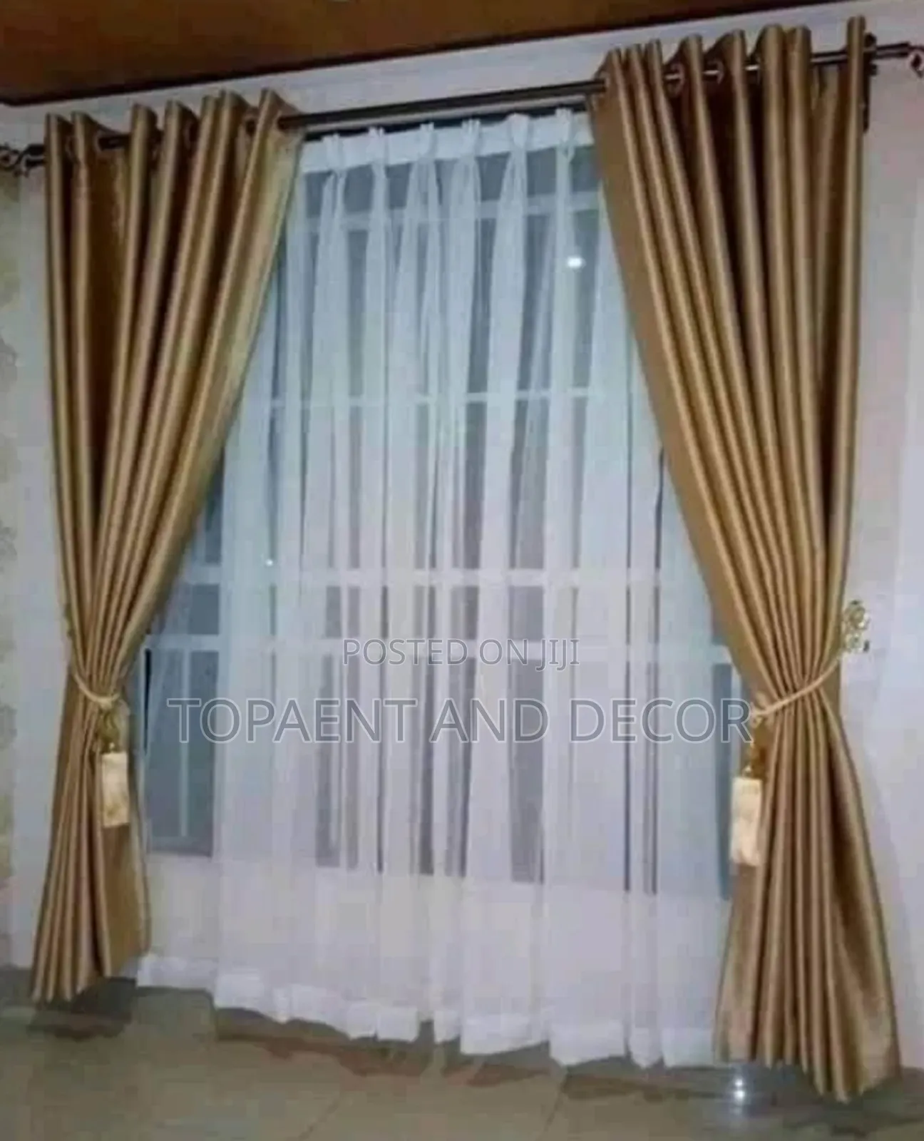 Decorative Total Blackout Curtains for Bedroom Privacy