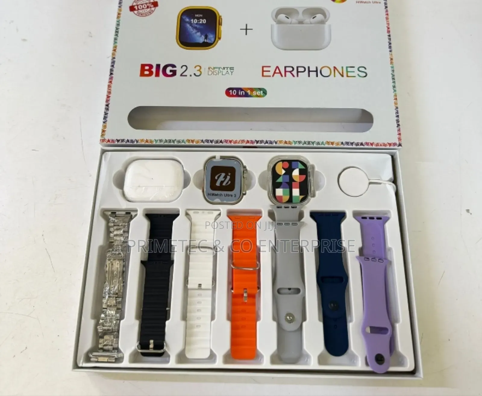 Altra Smart Watch and Wireless Bluetooth Earphones