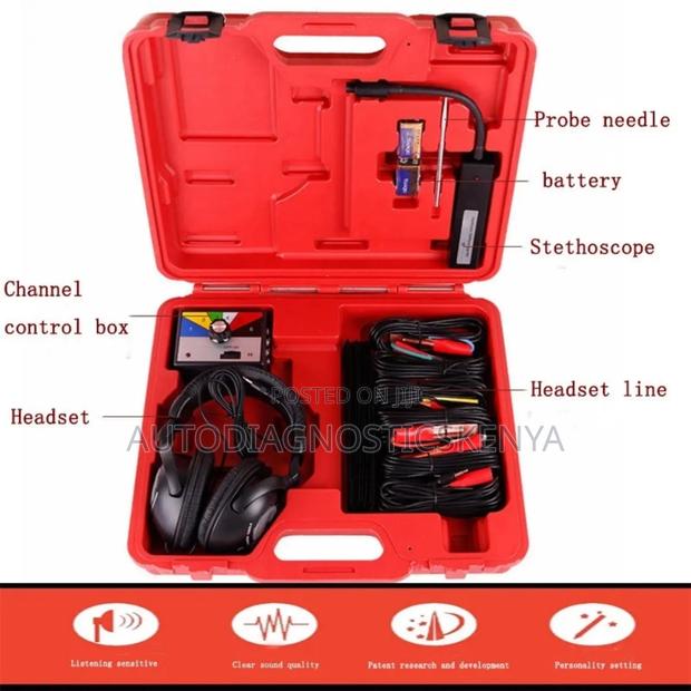 6 Channel Vehicle and Equipment Electronic Noise Diagnosis Stethoscope