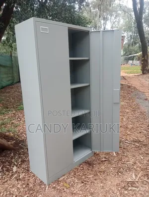 2 Door Filing Cabinet ( Has 5 Shelves)