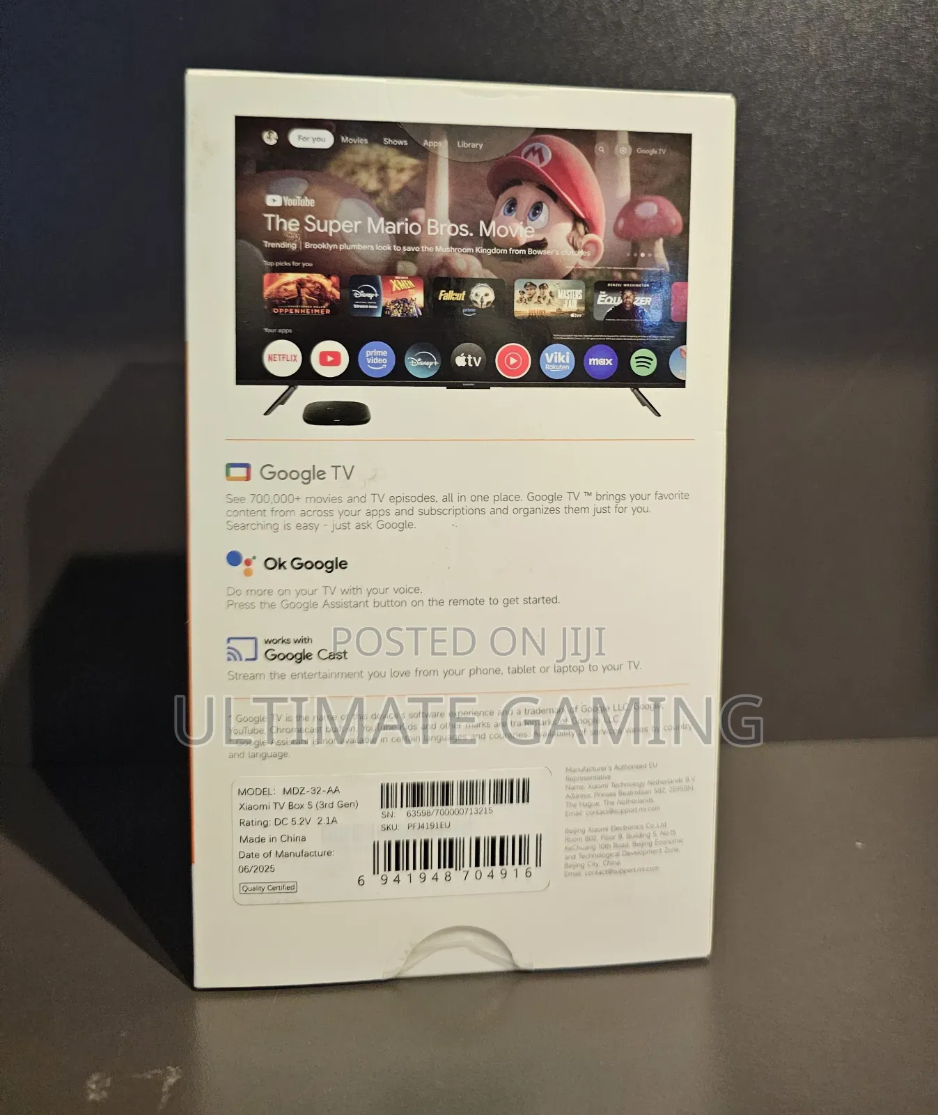 Xiaomi Tv Box S 3rd Gen