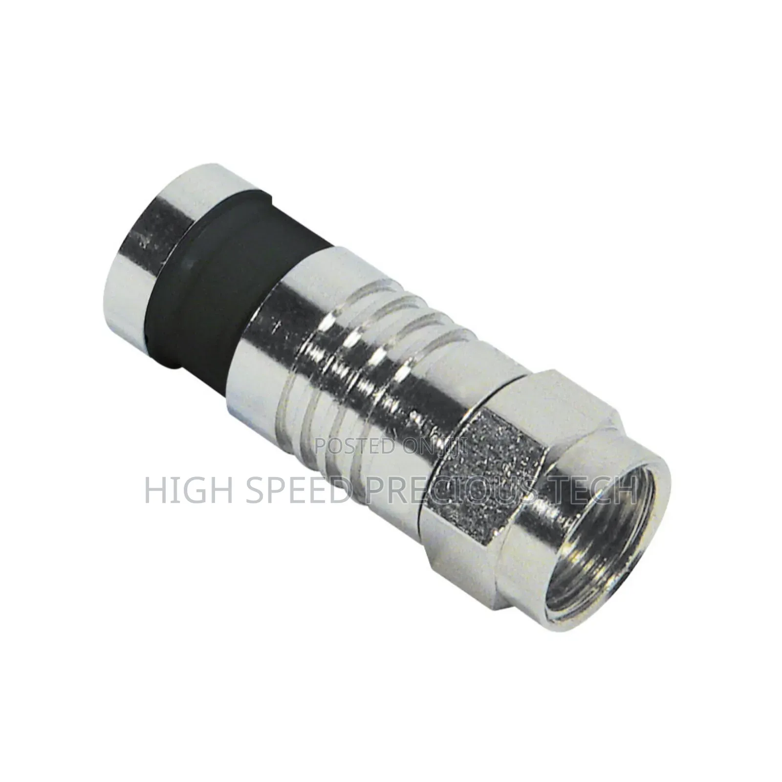 F-Type Compression Connector for Rg-6 Cable 100pk(100bob)