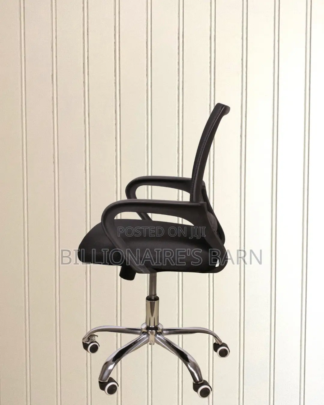 Secretarial Mesh Office Chair | New Arrival Nylon Castors
