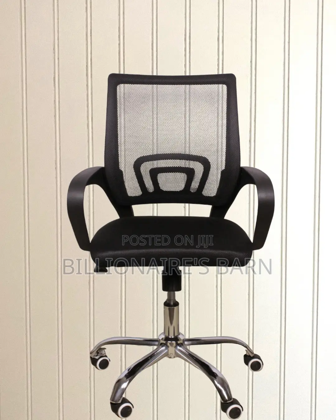 Secretarial Mesh Office Chair | New Arrival Nylon Castors
