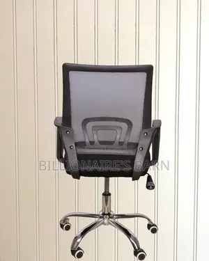 Secretarial Mesh Office Chair | New Arrival Nylon Castors