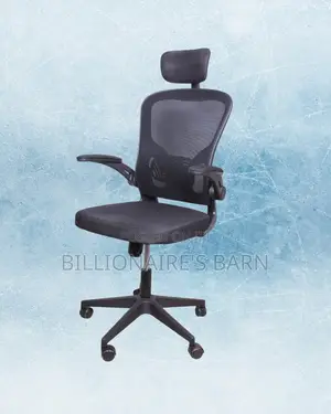 Premium Grey Ergonomic Office Chair — Easy to Clean
