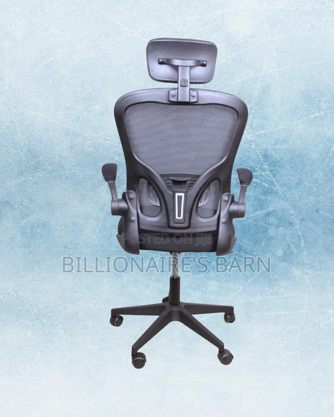 Premium Grey Ergonomic Office Chair — Easy to Clean