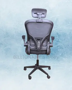 Premium Grey Ergonomic Office Chair — Easy to Clean
