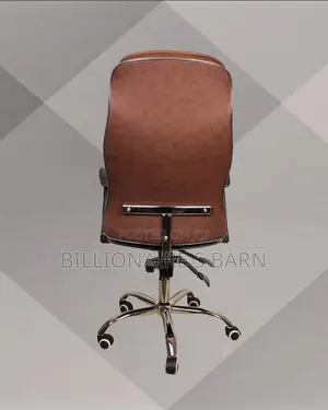 Ergonomic Executive Leather Chair | Sleek Tilt Lock Mechanism