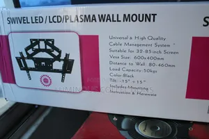 32 to 85 Inch Heavy Duty Swivel Double Arm Tv Wall Mount Brackets