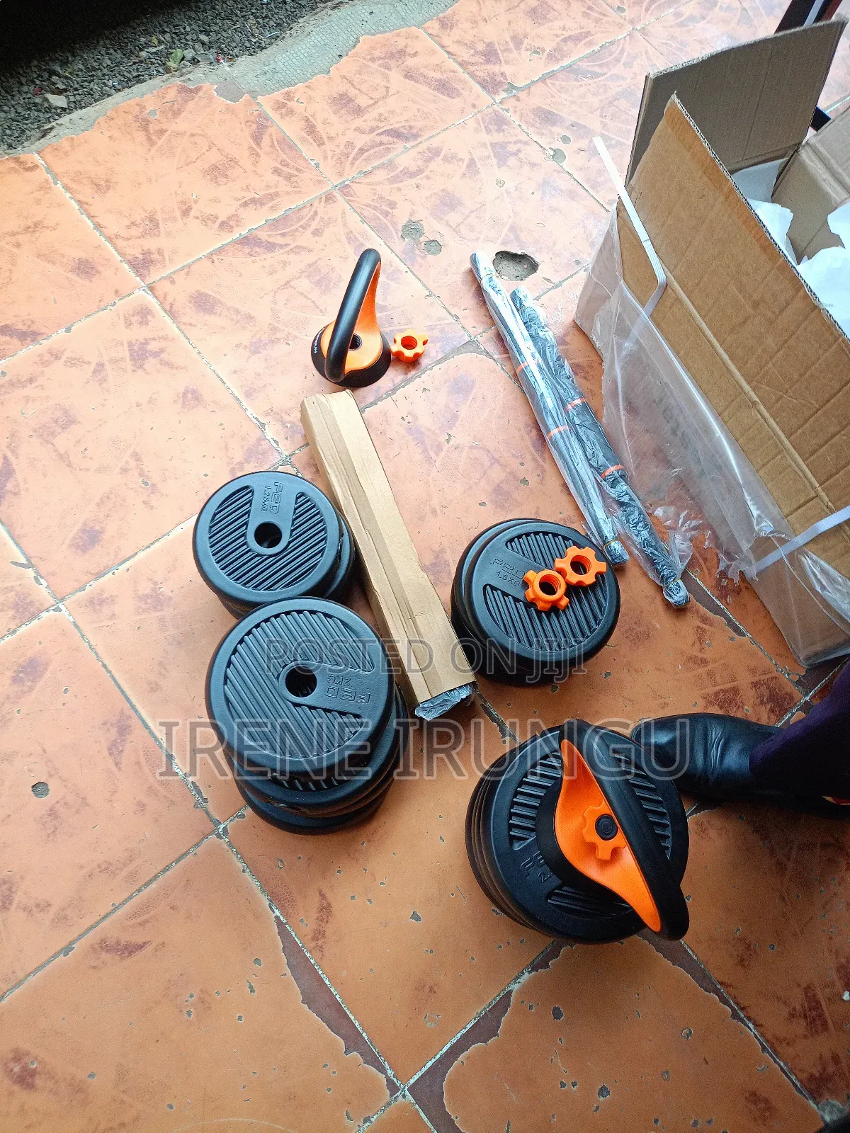 Dumbbell + Kettlebell Workout, 3kgs Set