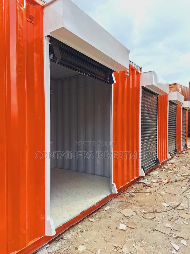 40ft Container Stalls- Orange, Grey, White- Perfect Color for Stalls. - thumbnail 2