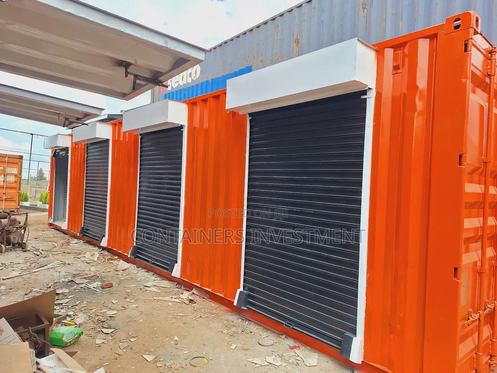 Container Stalls Available- 40ft Highcube Gives You the Best Shop Size