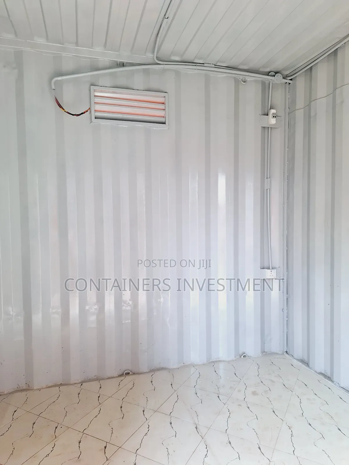 Container Stalls Available- 40ft Highcube Gives You the Best Shop Size