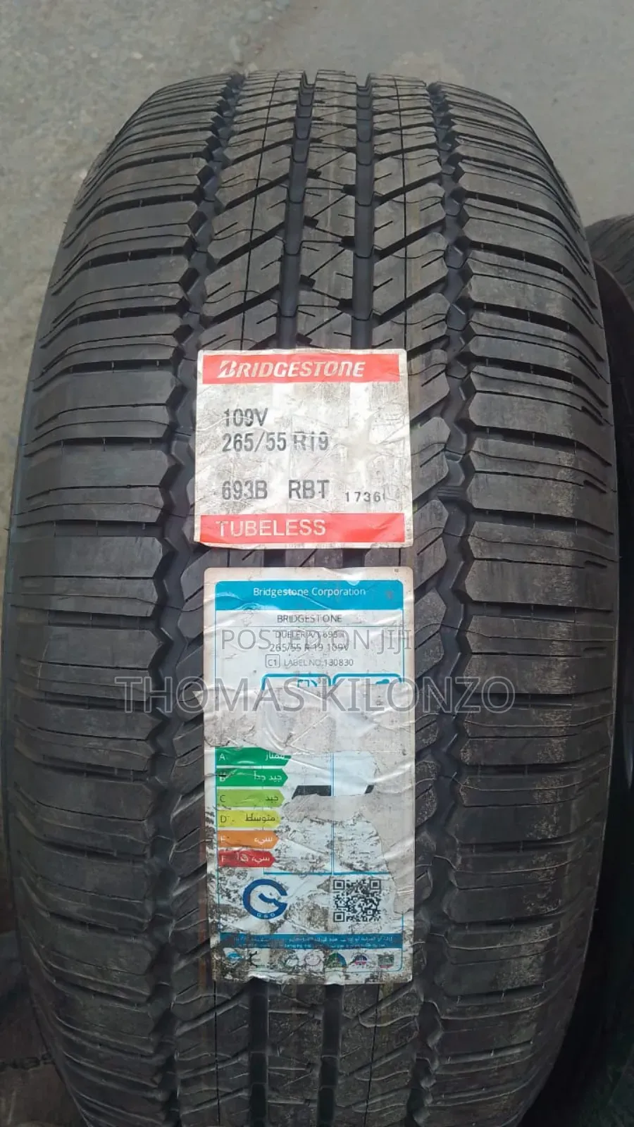 265/55r19 Bridgestone Tyres