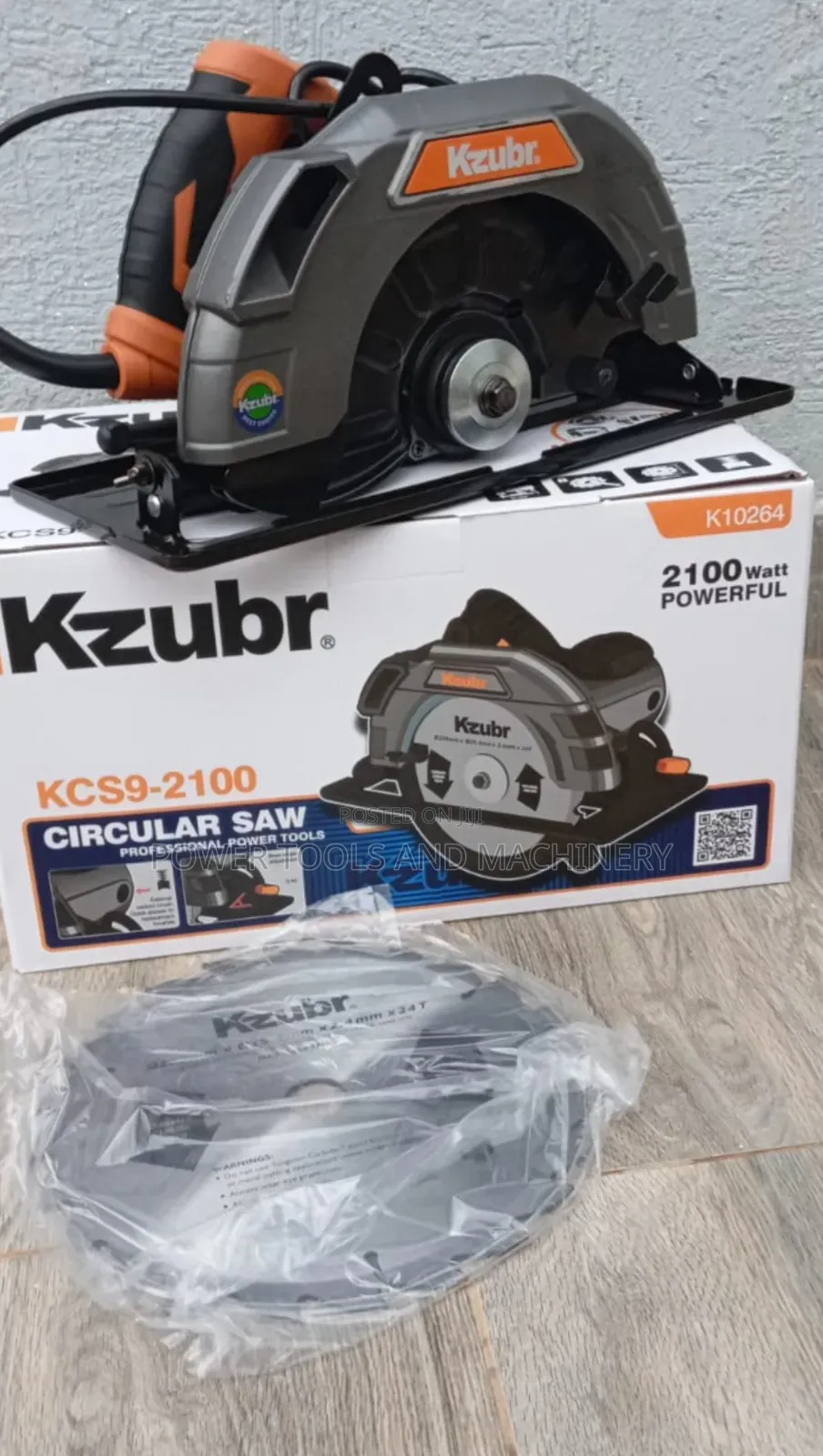 Kzubr Circular Saw 9" / Electric Commercial Circular Saw