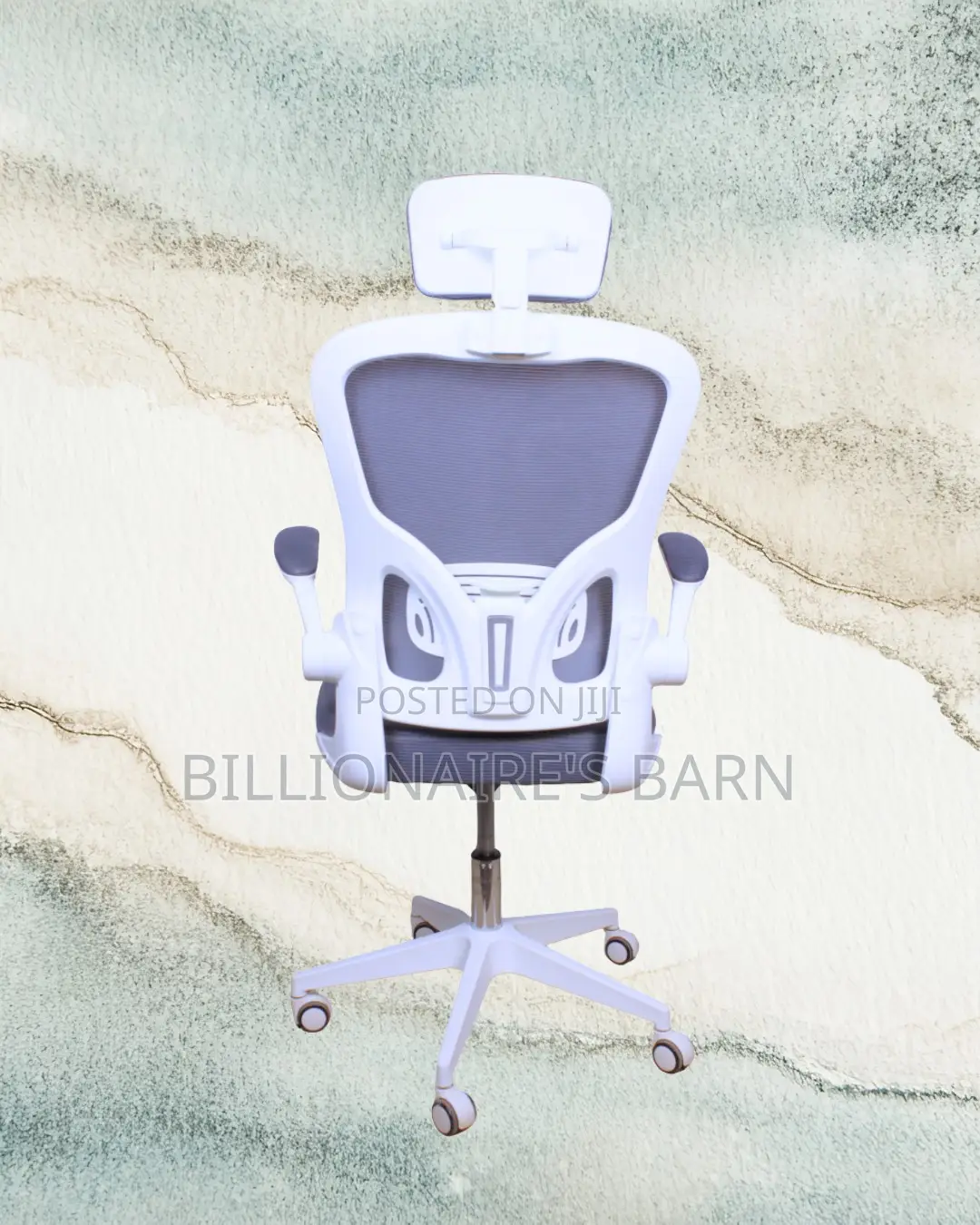 White Ergonomic Office Chair | Pro-Grade Mesh Backrest