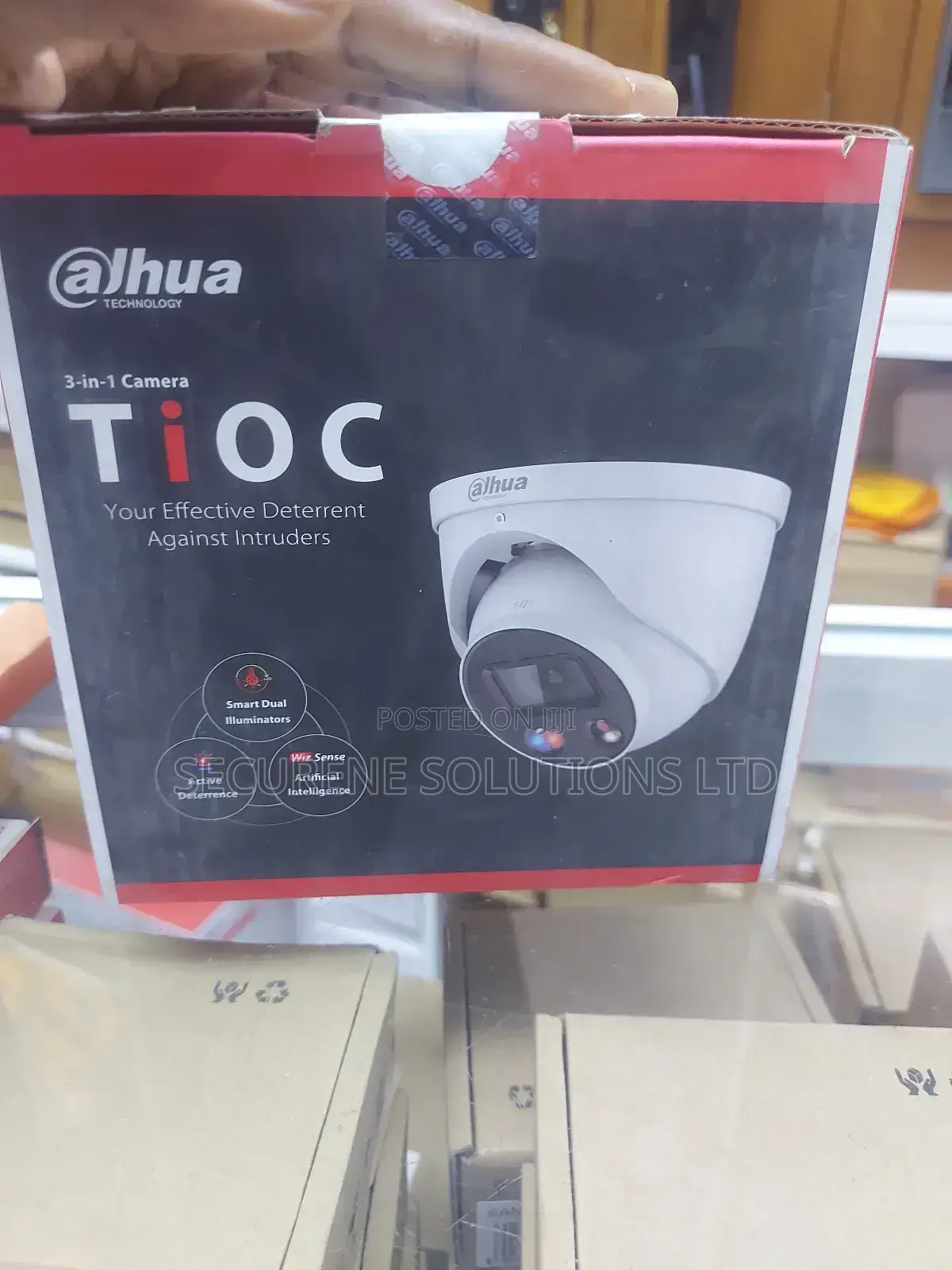 Dahua Tioc 4mp (Three-in-One Camera) Network Security Camera.