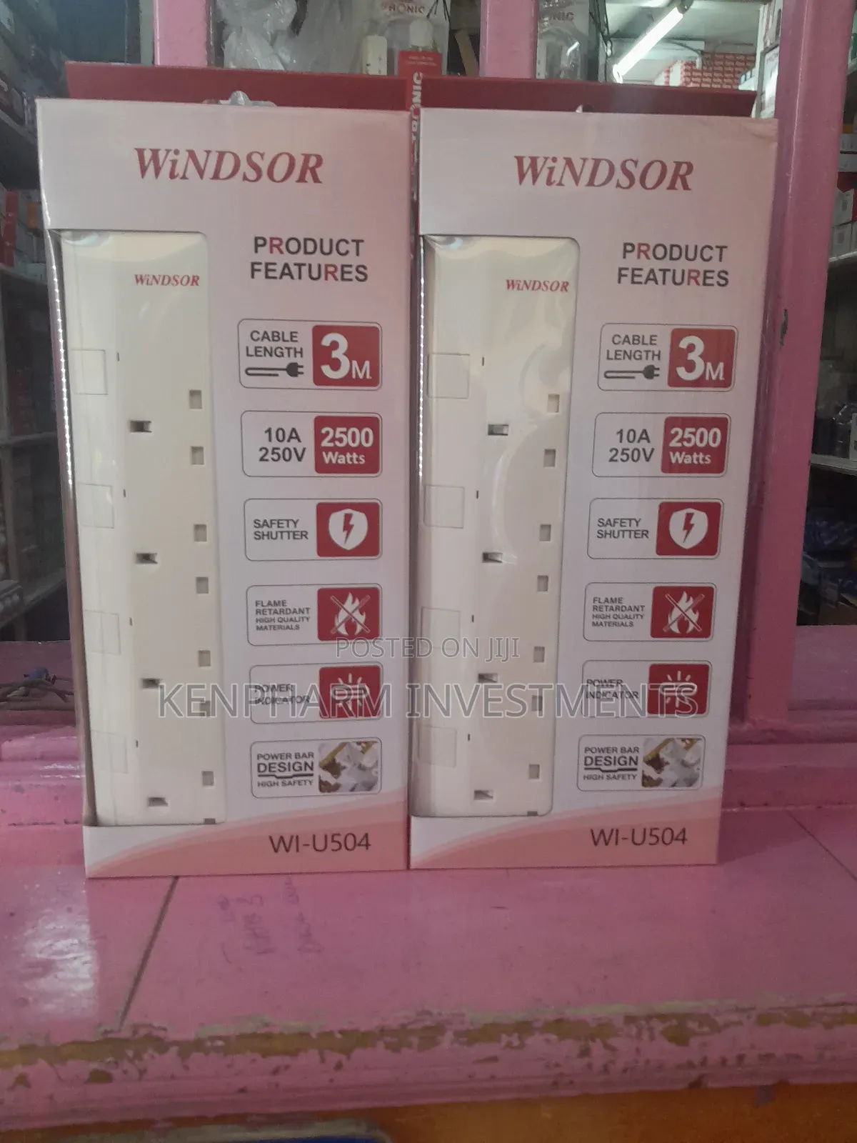 Extension Cable 4 Ways, Windsor