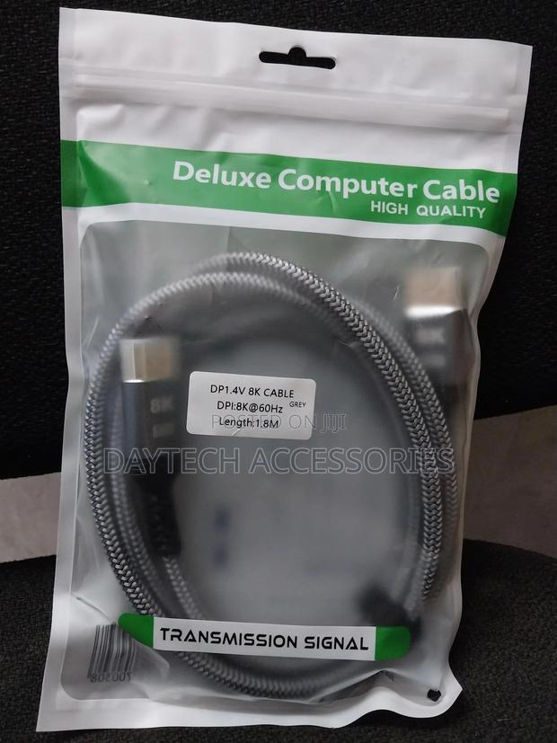Displayport Cable Braided Dp1.4 at 60hz at 120hz - thumbnail 2