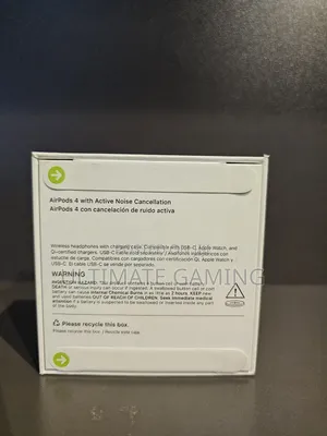 Apple Airpods 4 With Active Noise Cancellation