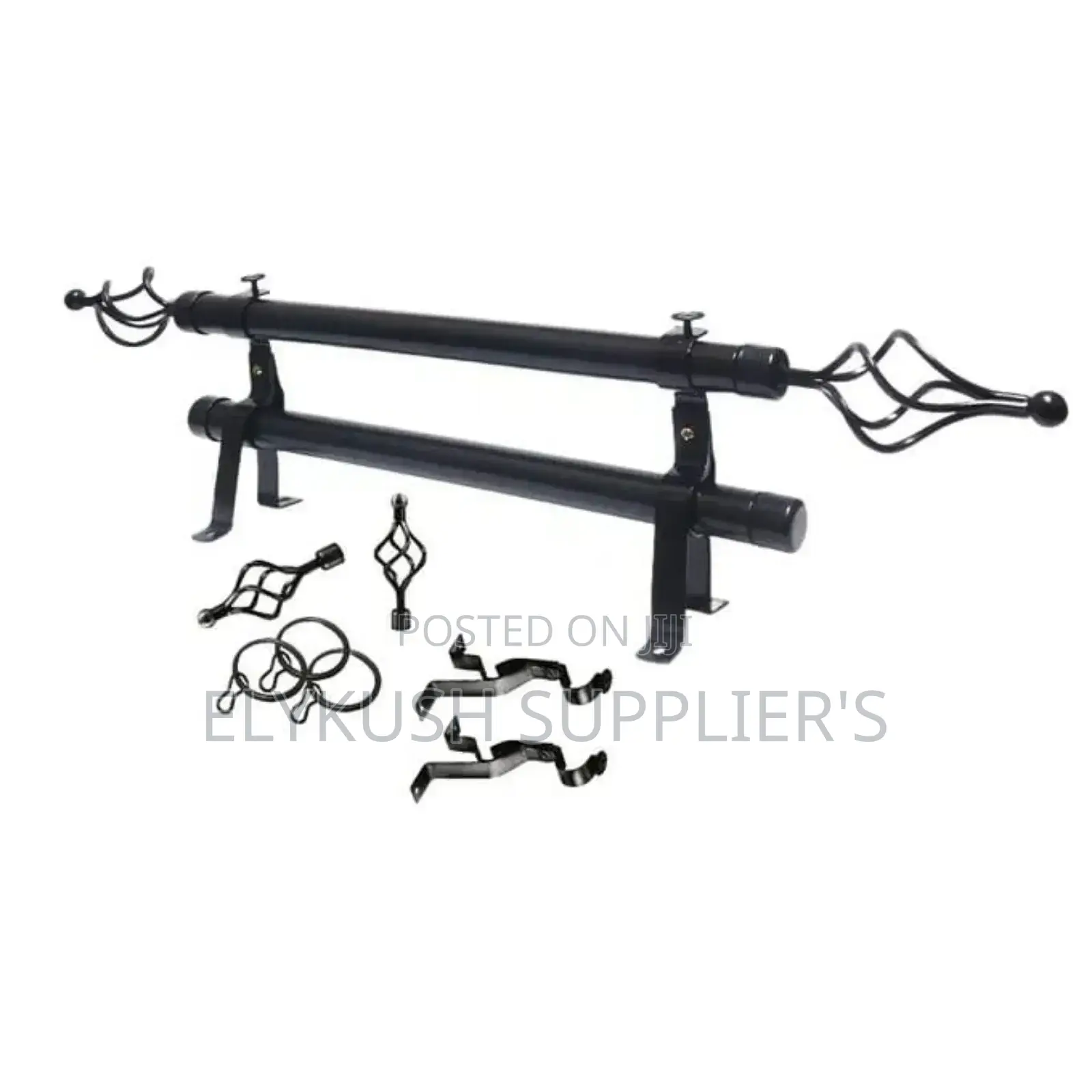 3m Double Curtain Rods