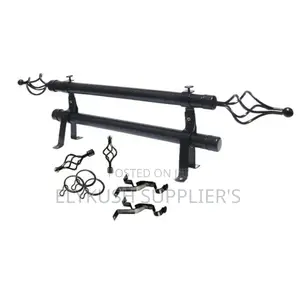 3m Double Curtain Rods