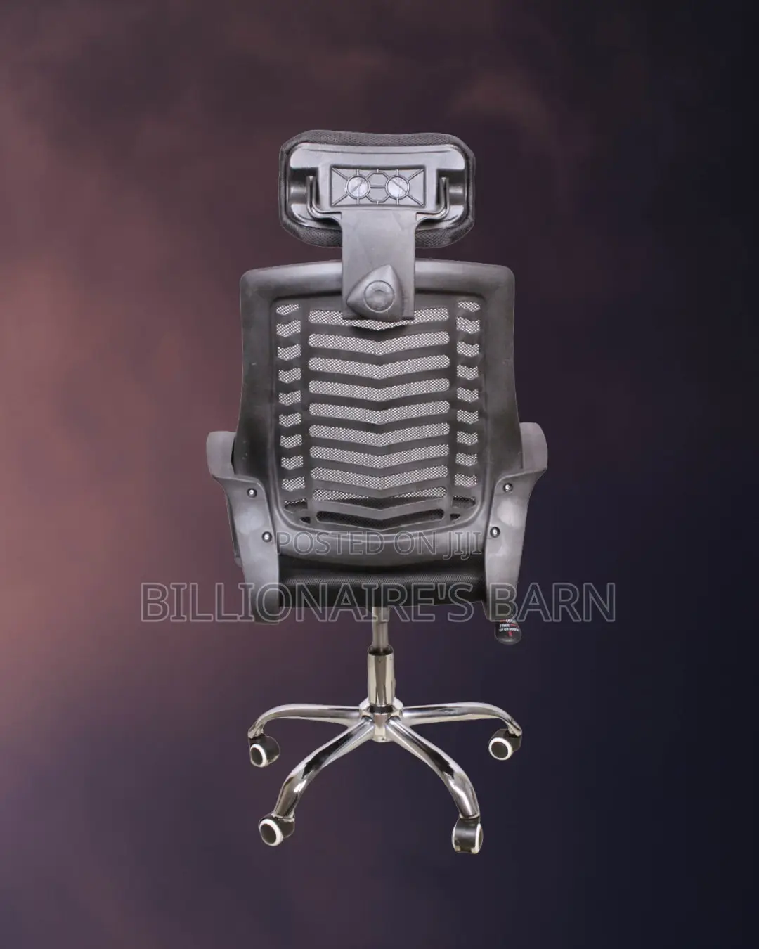 Secretarial Mesh Chair | Breathable Padded Armrests