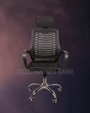 Secretarial Mesh Chair | Breathable Padded Armrests