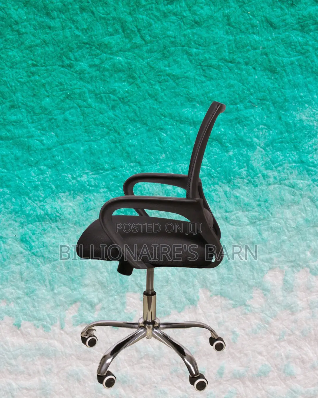 High-Back Secretarial Mesh Office Chair | Lumbar Support