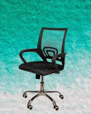 High-Back Secretarial Mesh Office Chair | Lumbar Support