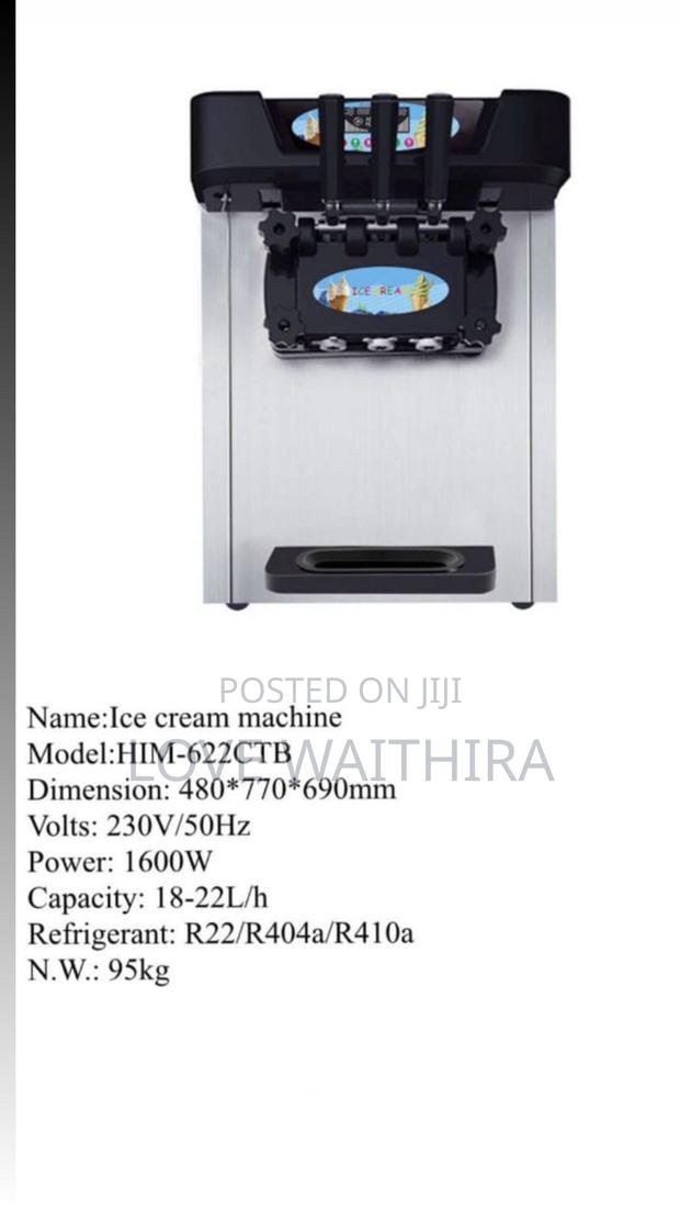 18l 1600w Ice Cream Machine - main view