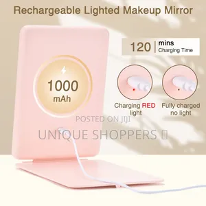 Rechargeable Led Travel Tablet Vanity Mirror