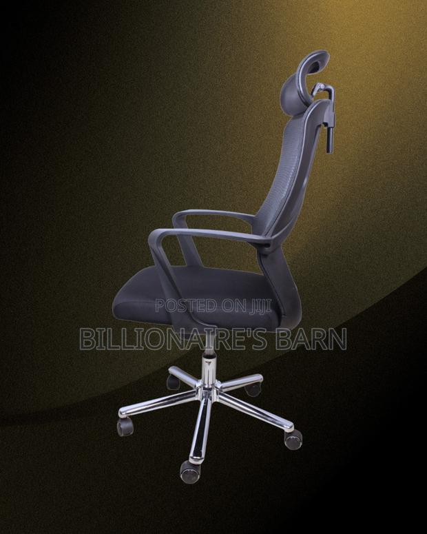 Modern High Back Mesh Office Chair — Relieves Lower Back Pressure - thumbnail 2