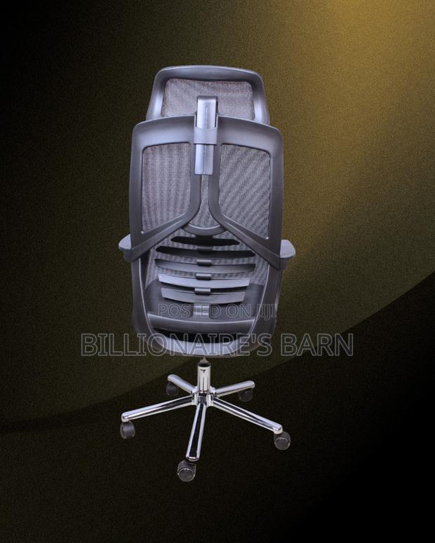 Modern High Back Mesh Office Chair — Relieves Lower Back Pressure - thumbnail 4